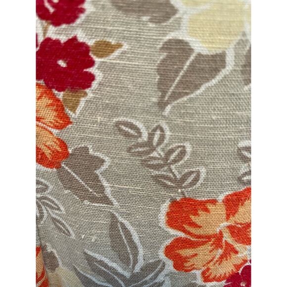 Access Linen Blend Floral Sleeveless Collared Maxi Dress size 8 - Picture 5 of 7